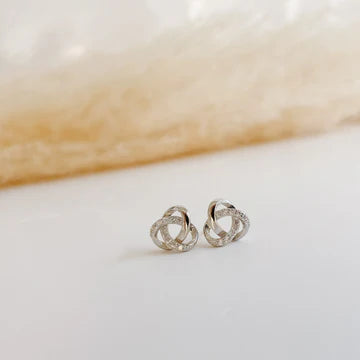 Infinity knot studs