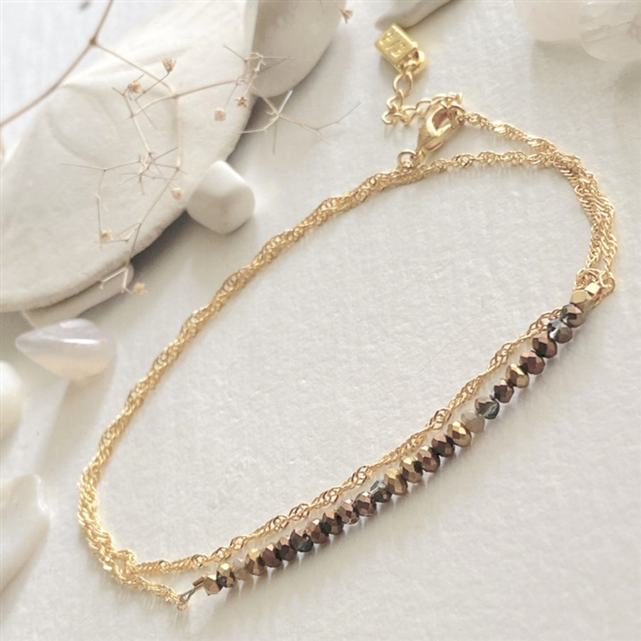 Diamond Dog Wrap Anklet