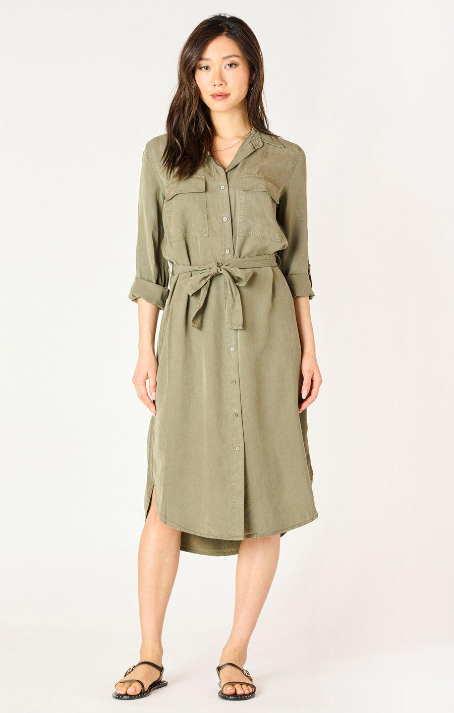 Utility Midi Dress