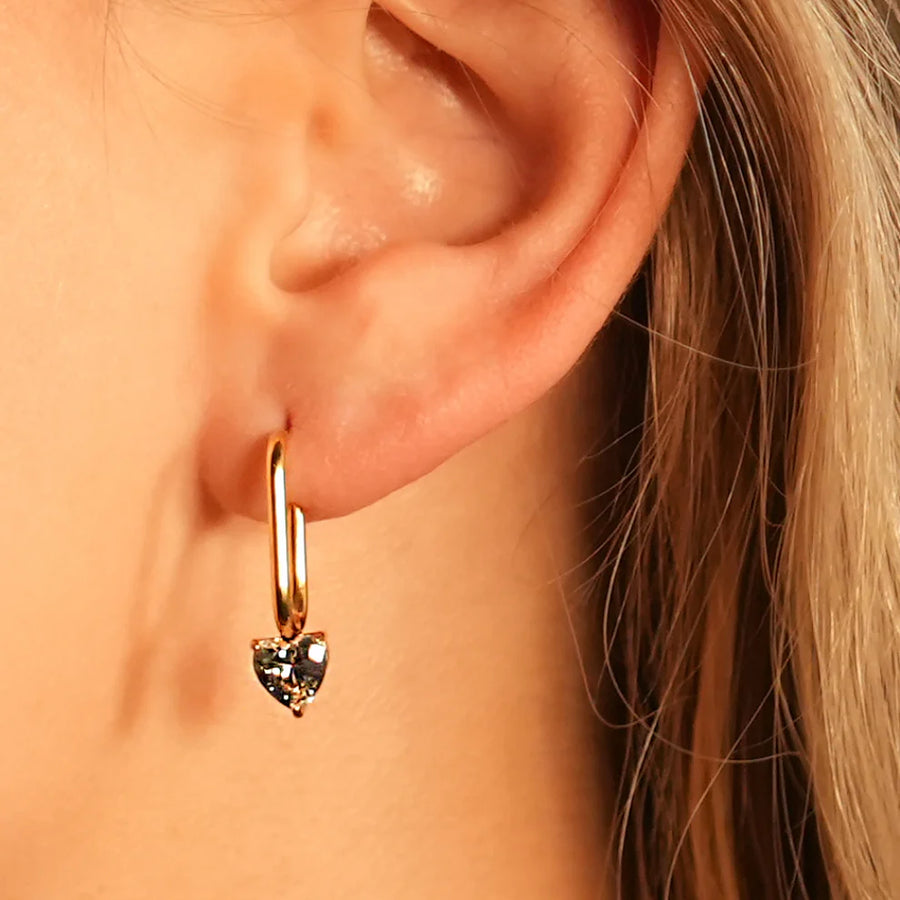 Arete earrings