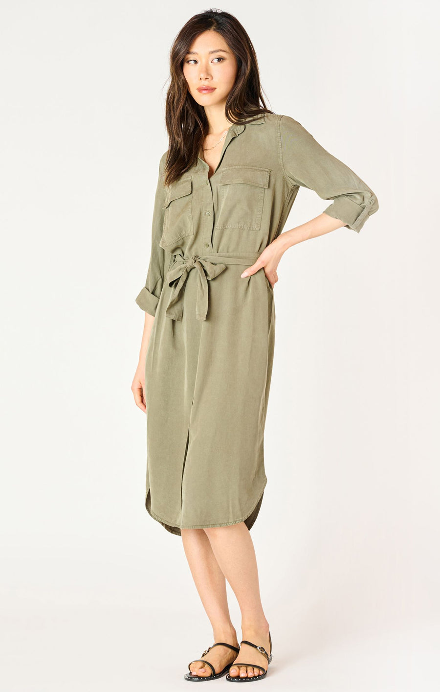 Utility Midi Dress