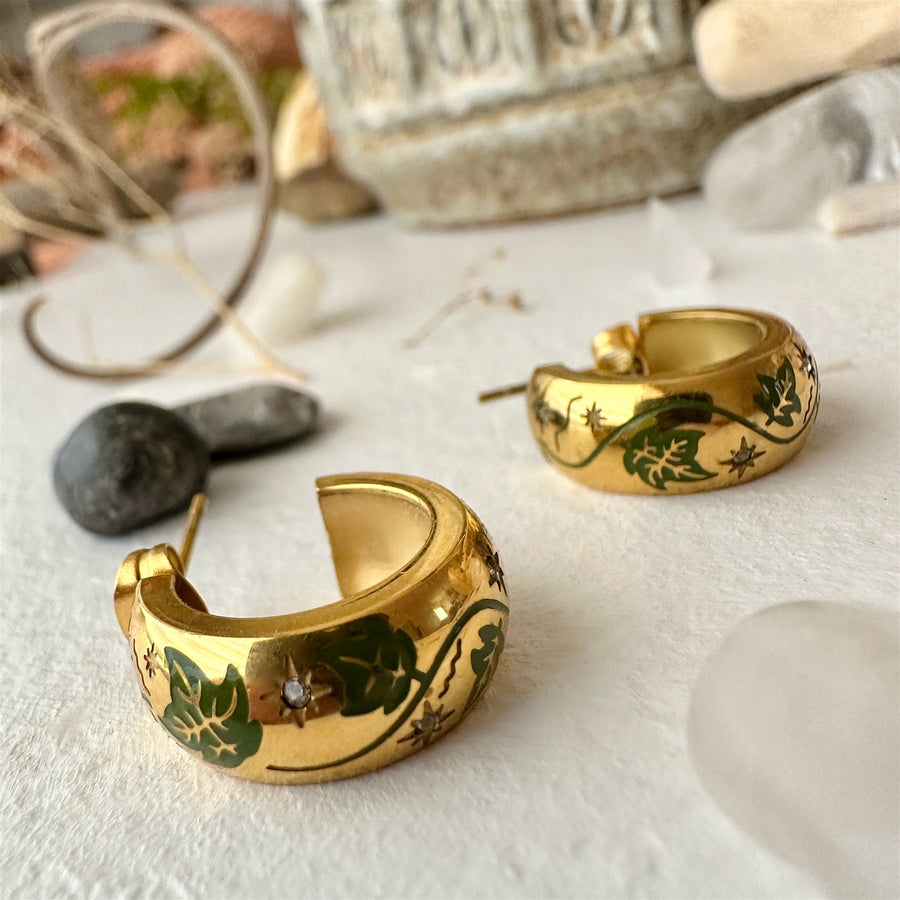 Antidote Ivy Hoop Earrings