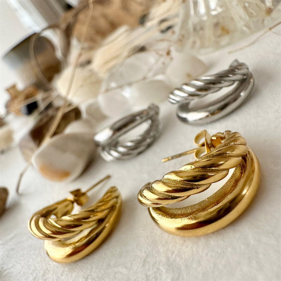 Mithra Hoop Earrings