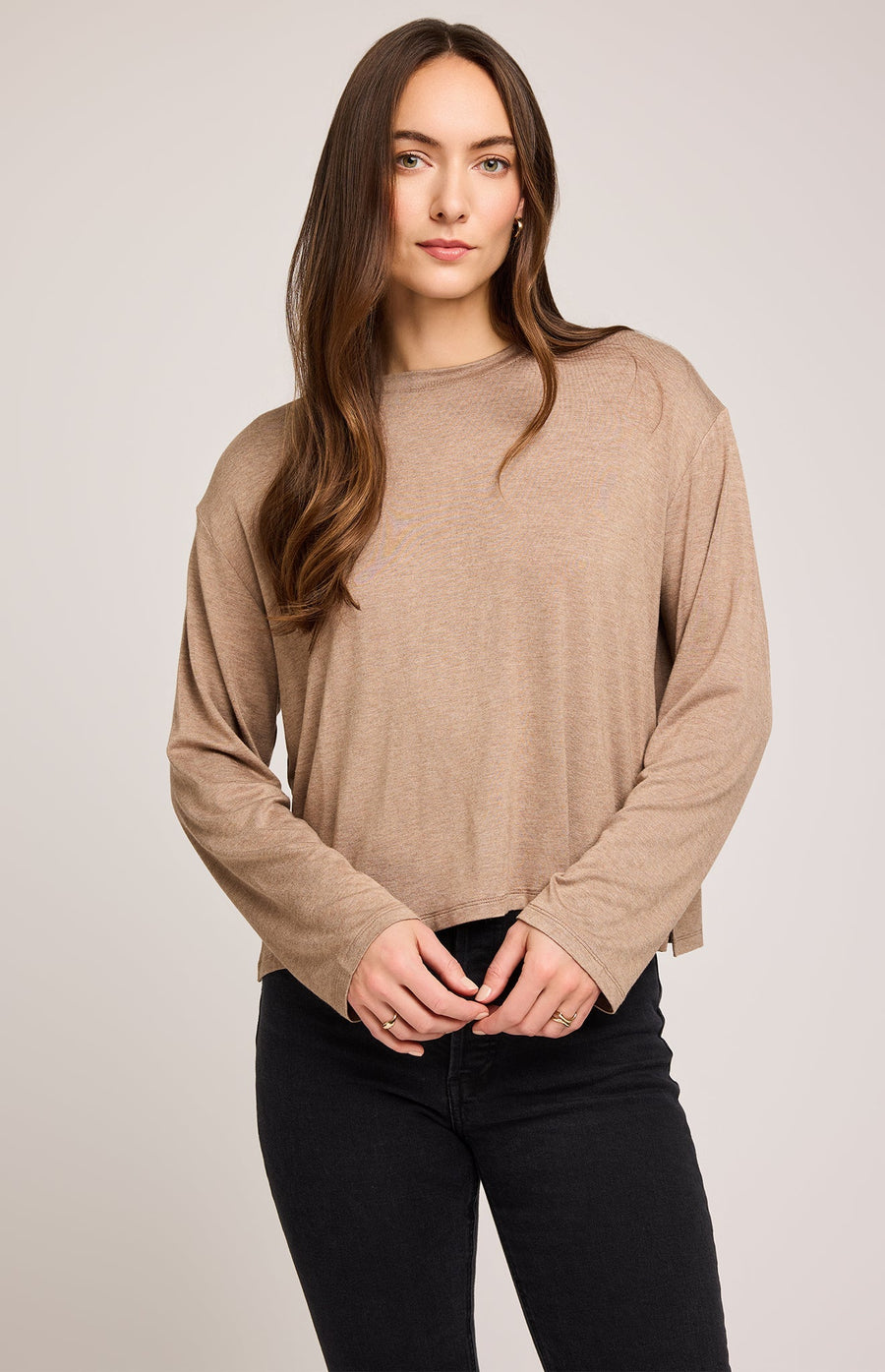 Indy lone sleeve top
