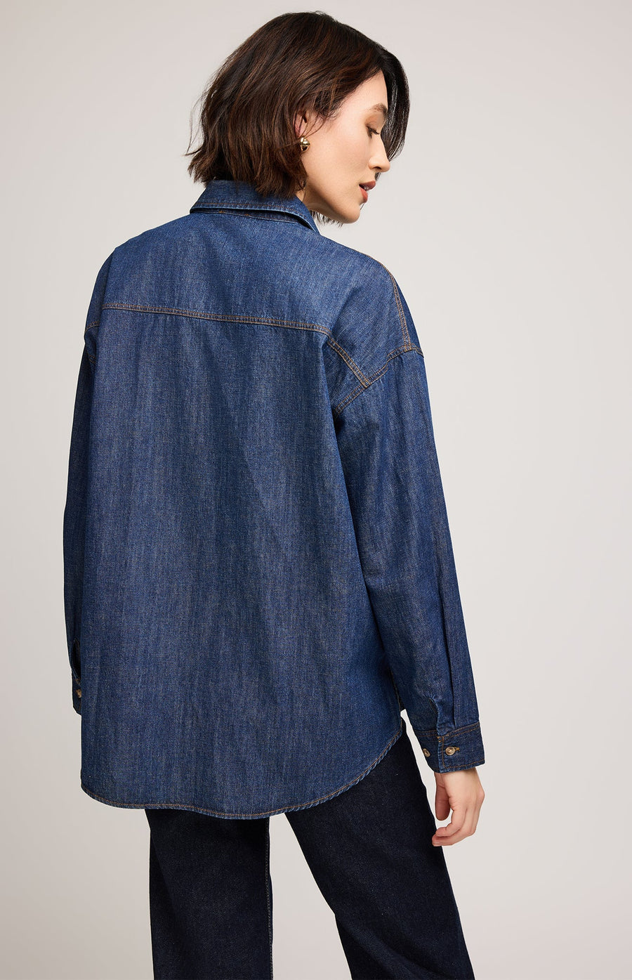 Whitney Demin button down shirt