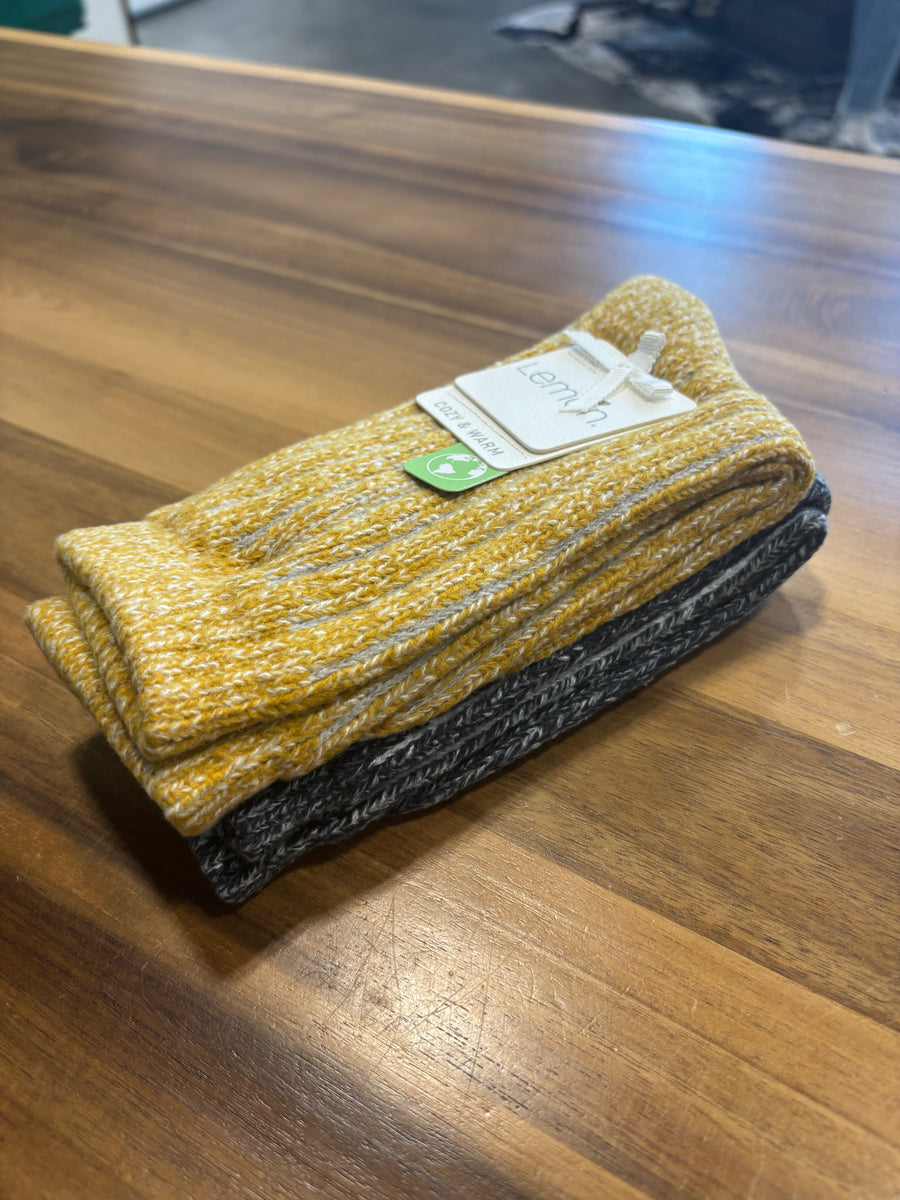 Boyfriend Boot Crew Socks