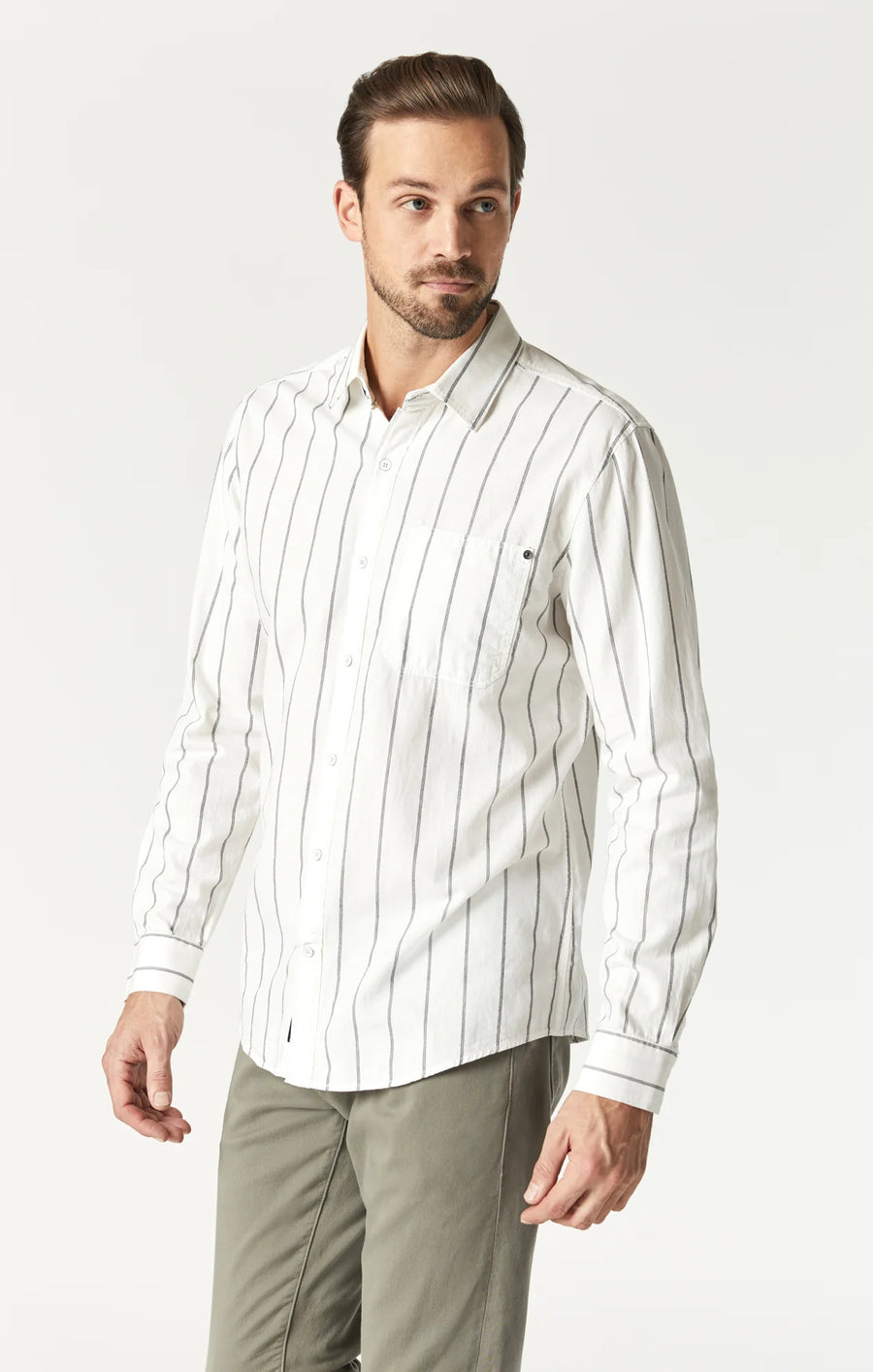 One Pocket Stripe Shirt