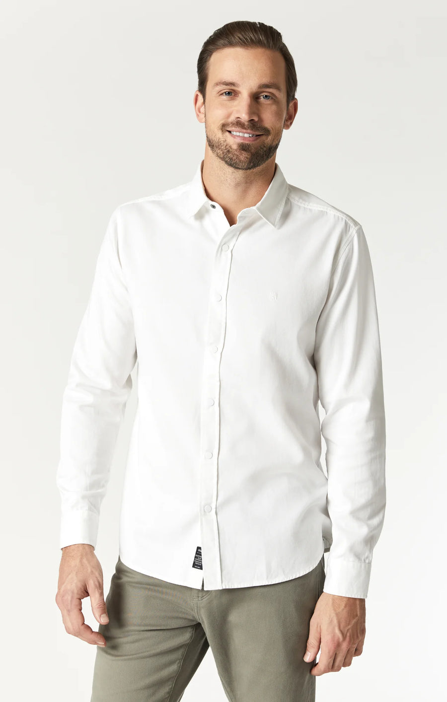 Long Sleeve Shirt|White