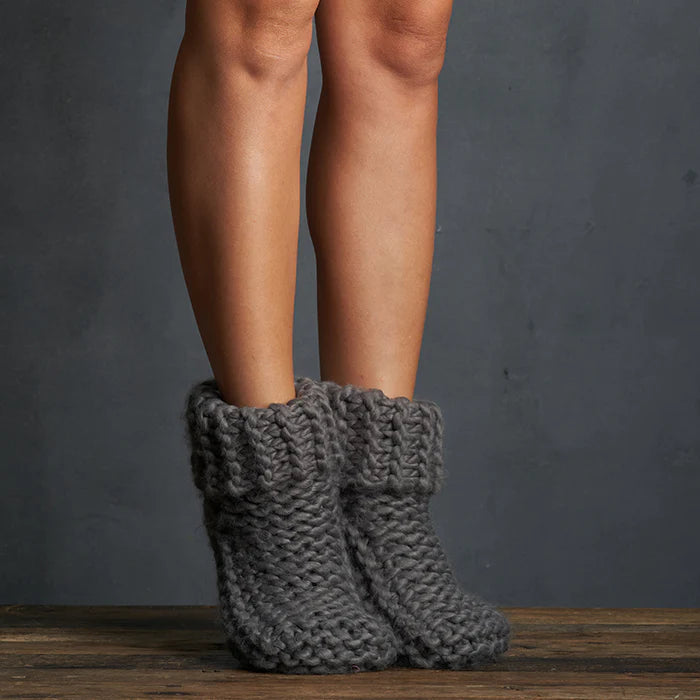 Cabin Cuffed Slipper Bootie