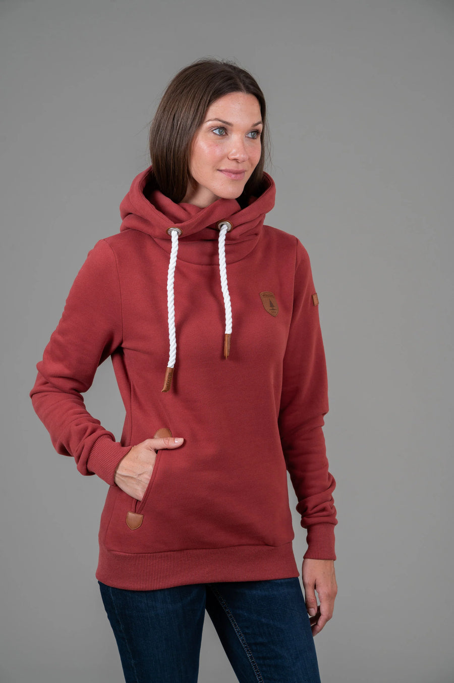 Artemis Rustic Red Hoodie