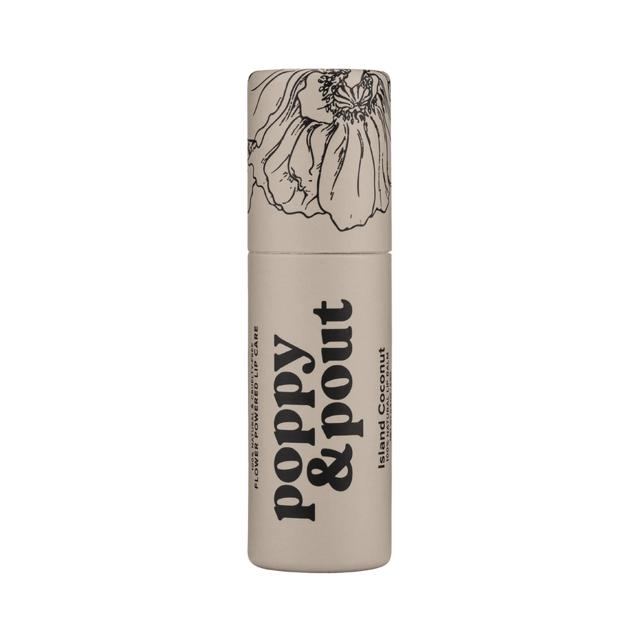 Poppy & Pout Island Coconut Lip Balm