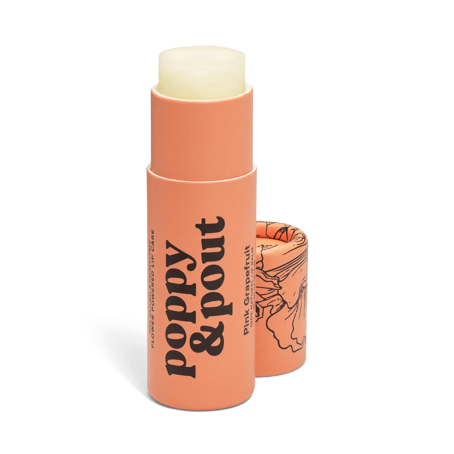 Poppy & Pout Pink Grapefruit Lip Balm