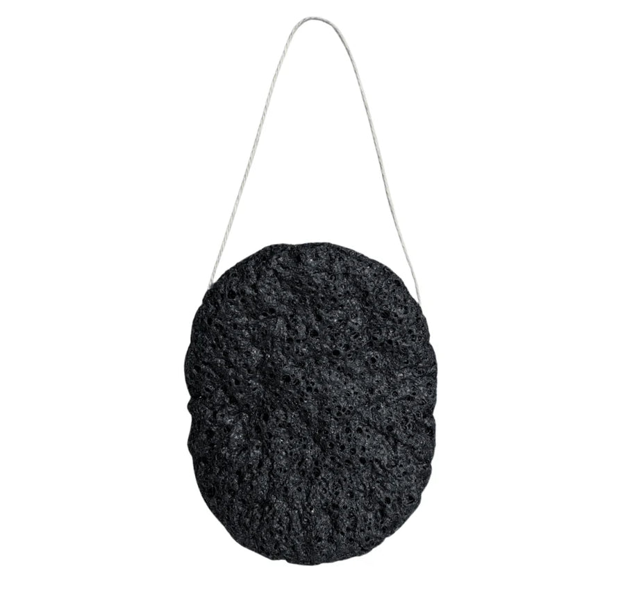 Wildpier Bamboo Charcoal Konjac Sponge