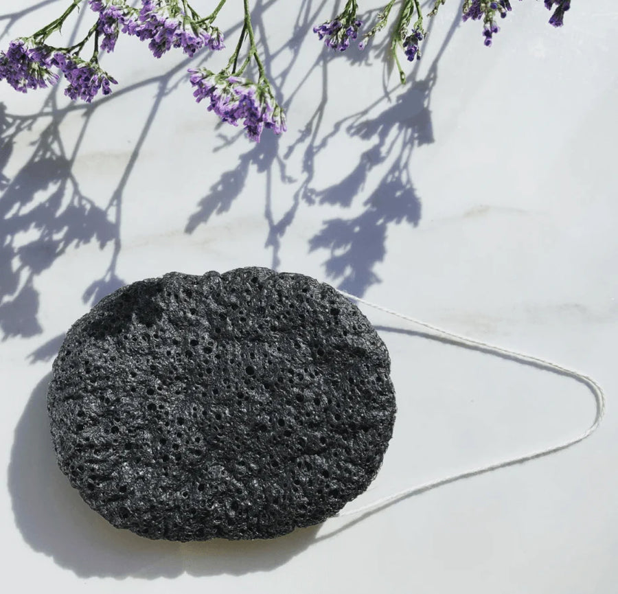 Wildpier Bamboo Charcoal Konjac Sponge