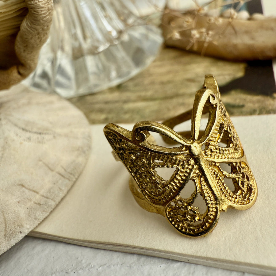 Yumi Butterfly Ring