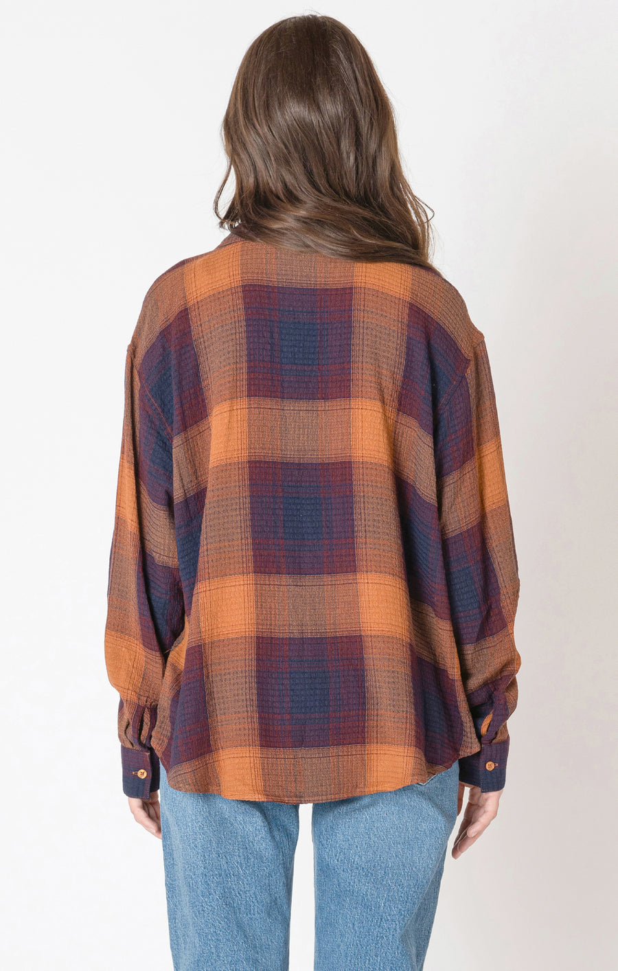 Ellie Plaid Top