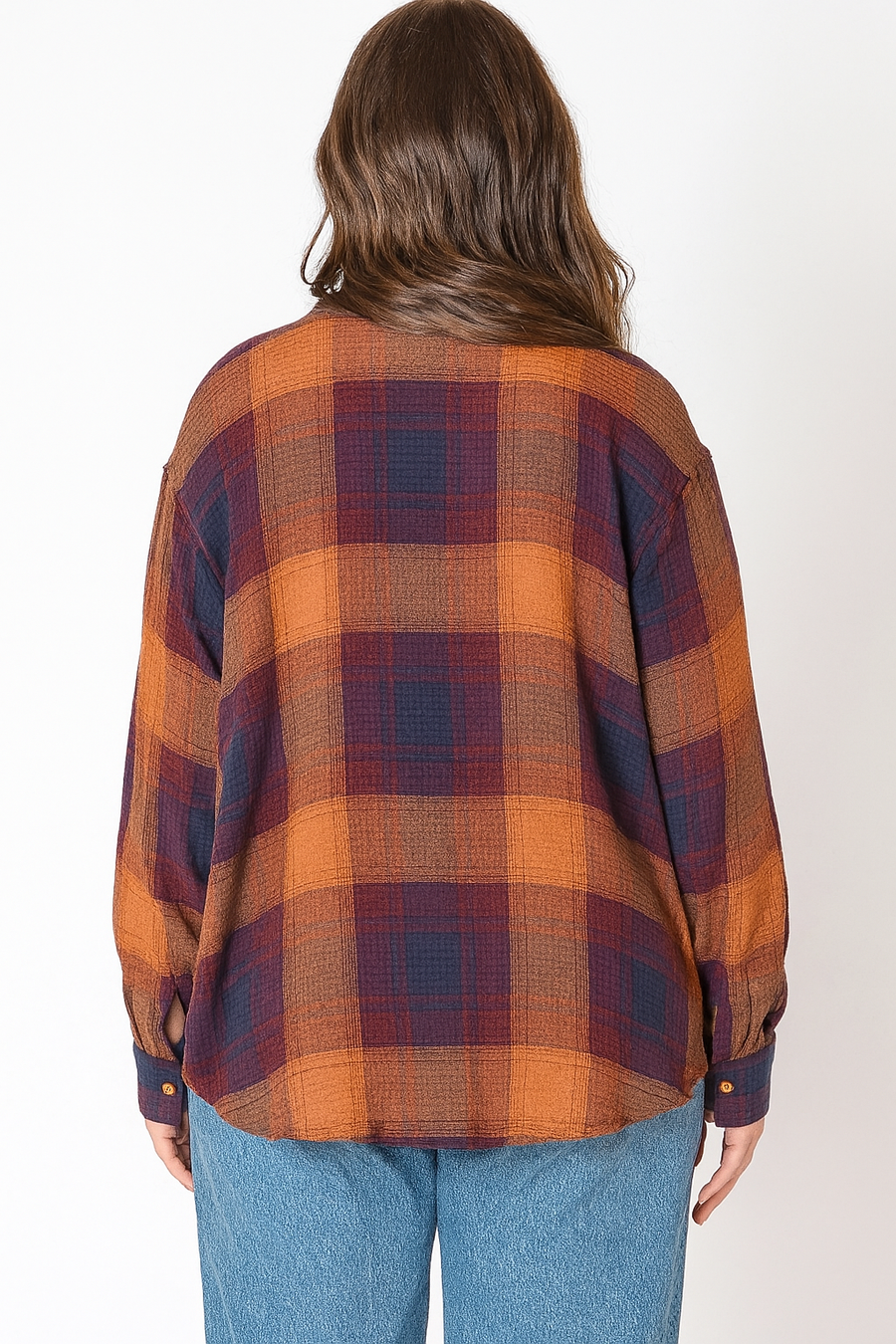 Ellie Plaid Top