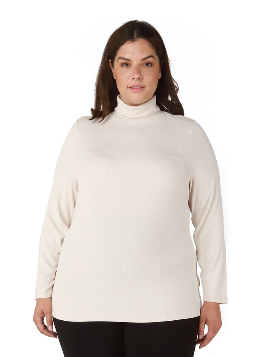 Rib Knit Turtleneck